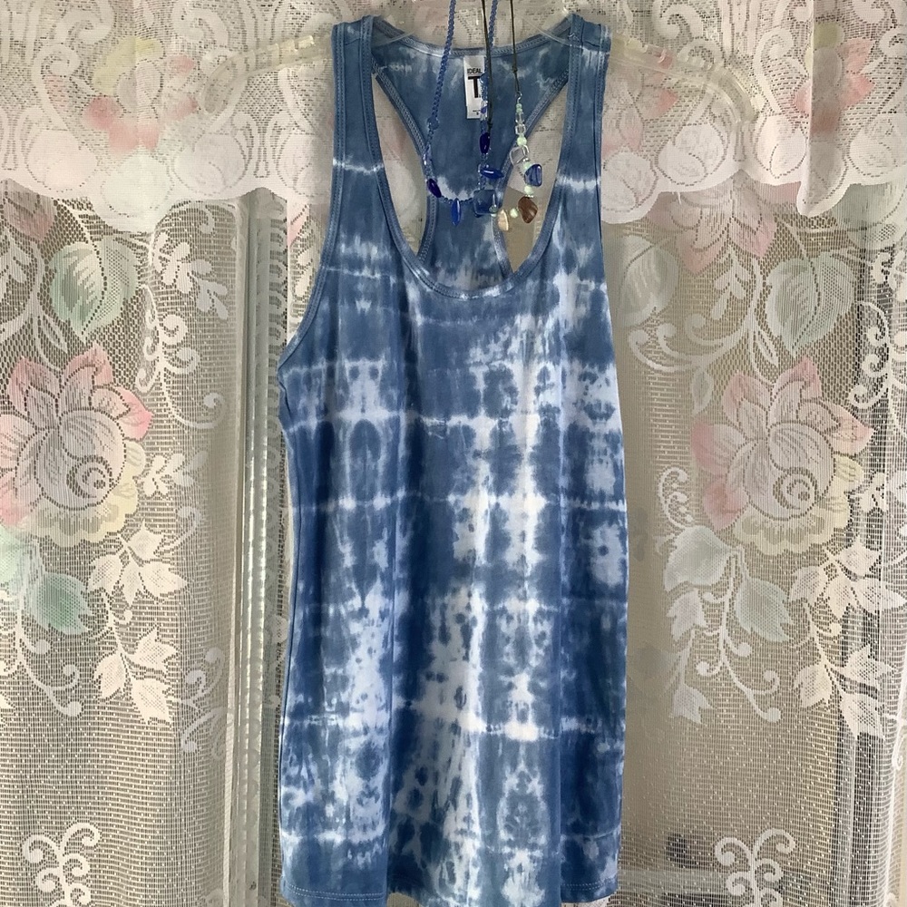 Tie-Dye New Racerback Tank Top.